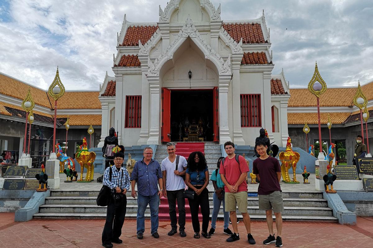 在泰国北部普世洛省普世洛市的纳瑞旺国王大神殿